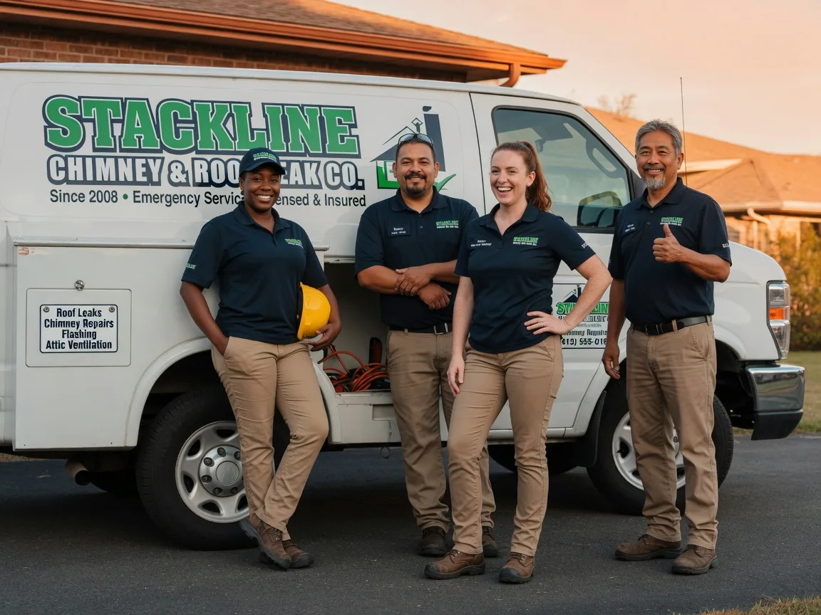 Chimney flashing repair company in Paris, MO
